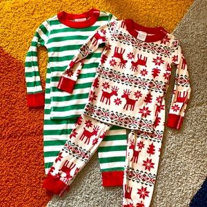 Hanna Andersson Christmas jammies size 3T